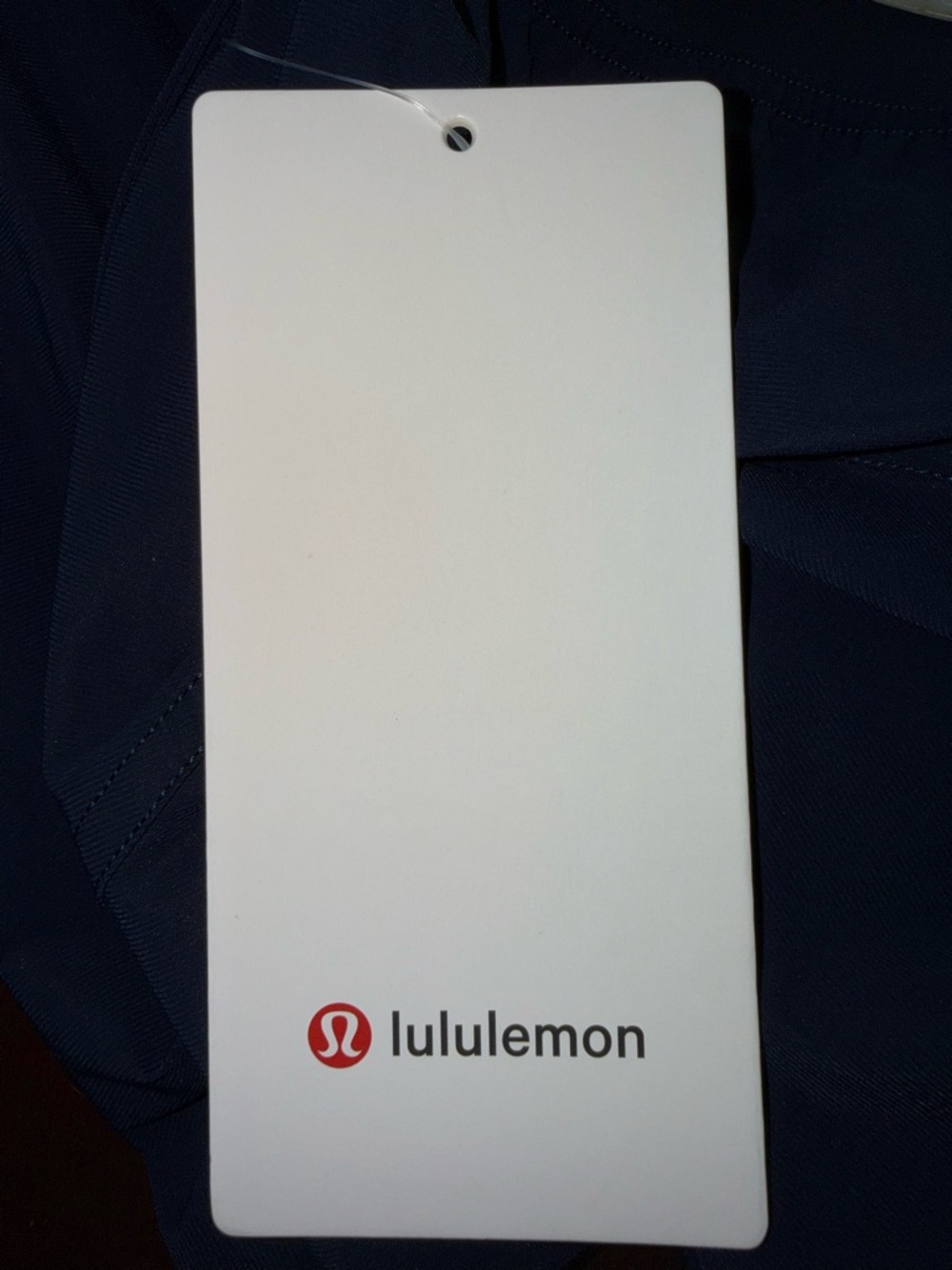 NEW Lululemon Adapted State HR Cropped Jogger Short True Navy Size 12 - Picture 9 of 10